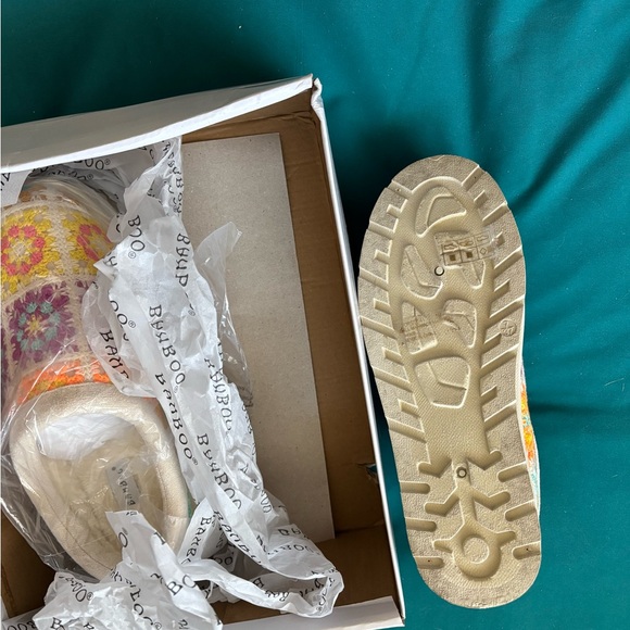 Colorful Platform Slip-On Shoes - Picture 3 of 3